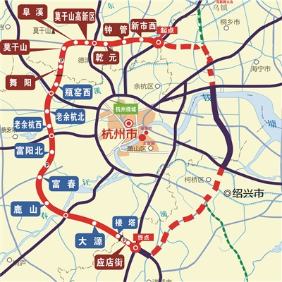 杭州绕城高速公路西复线正式通车