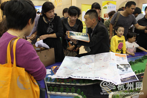 温州看房团对杭州项目依然兴趣浓厚